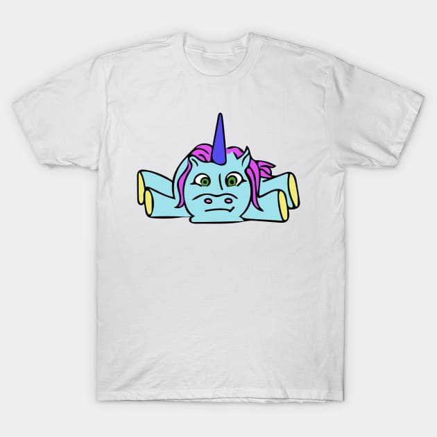 Colorful Unicorn Splat T-Shirt by A Magical Mess